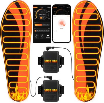 Verwarmde inlegzolen 5000mAh | 42% korting | Retour deal, Sport en Fitness, Gezondheidsproducten en Wellness, Verzenden, Nieuw