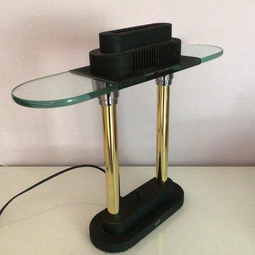 Boxford Holland B.V. - Lampe de table - Verre, Laiton,, Antiek en Kunst