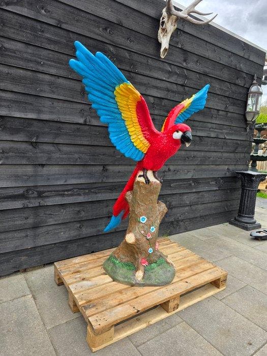 Beeld, XXL Parrot - 157 cm - Hars - 2026, Antiek en Kunst, Kunst | Designobjecten
