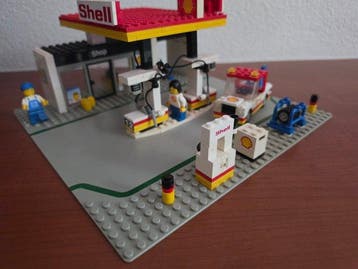 Lego Set - 6378 - Promotional - Shell Service Station, Nieuw