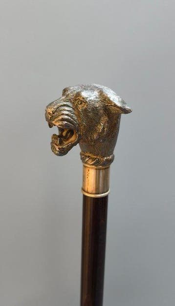 Wandelstok - Zilver, Antiek en Kunst