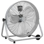 vidaXL Trommelventilator met wiel Zilver 73 x 42 x 70 cm, Elektronische apparatuur, Airco's, Verzenden, Nieuw