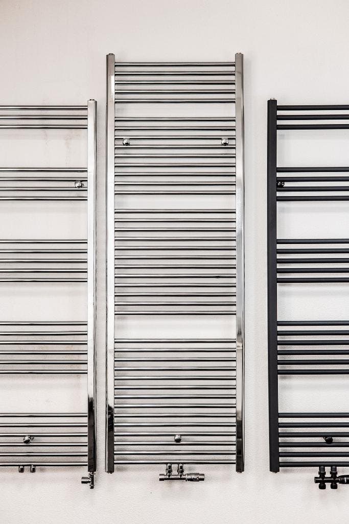 160x50 cm - 906 Watt - Oppio Handdoekradiator - Chroom, Doe-het-zelf en Bouw, Verwarming en Radiatoren, Ophalen of Verzenden