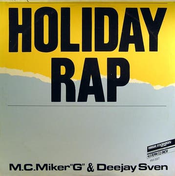 M.C.MikerG &amp; Deejay Sven* - Holiday Rap, Verzenden
