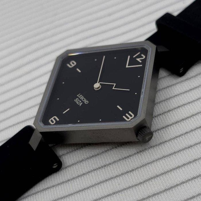 Lebond - Siza Black - Unisexe - 2020 et après, Handtassen en Accessoires, Horloges | Heren
