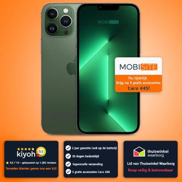 iPhone 13 Pro 128 GB - 4 Gratis Accessoires – Accu tot 100%, Verzenden, Zo goed als nieuw, IPhone 13 Pro, Zonder simlock