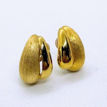 Givenchy - Metaal - Oorbellen - Hoops Parijs jaren 1970