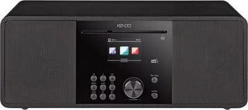 Internet radio - Met bluetooth & DAB+ - Zwart - Kendo •, Verzenden, Nieuw