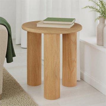 2dekans | tectake® Ronde Bijzettafel Sisi - Ø 40 x 45,5 cm -, Huis en Inrichting, Tafels | Salontafels, Ophalen of Verzenden, Nieuw
