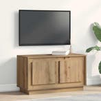 vidaXL TV Kast artisanaal eikenkleurig 80 x 35 x 45 cm, Huis en Inrichting, Verzenden, Nieuw