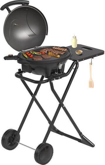 2dekans | KitchenBrothers Elektrische BBQ - Opvouwbaar -, Ophalen of Verzenden