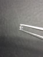Natural White Sapphire - 0.046 ct -2 mm Round cut - heated -, Handtassen en Accessoires, Overige Accessoires, Verzenden, Nieuw
