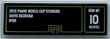 Panini - 2010 - World Cup - GMA 10 - Gem Mint - David