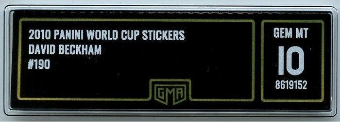 Panini - 2010 - World Cup - GMA 10 - Gem Mint - David, Collections, Autocollants