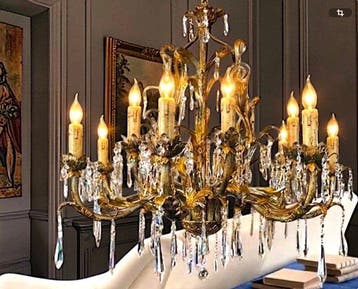 SLC Illumina - MG - Kroonluchter - Qntiqua - Smeedijzer -