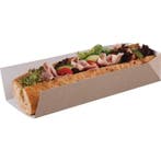 Baguette doosjes met open zijde 25cm | 500 stuks |, Verzenden, Nieuw in verpakking