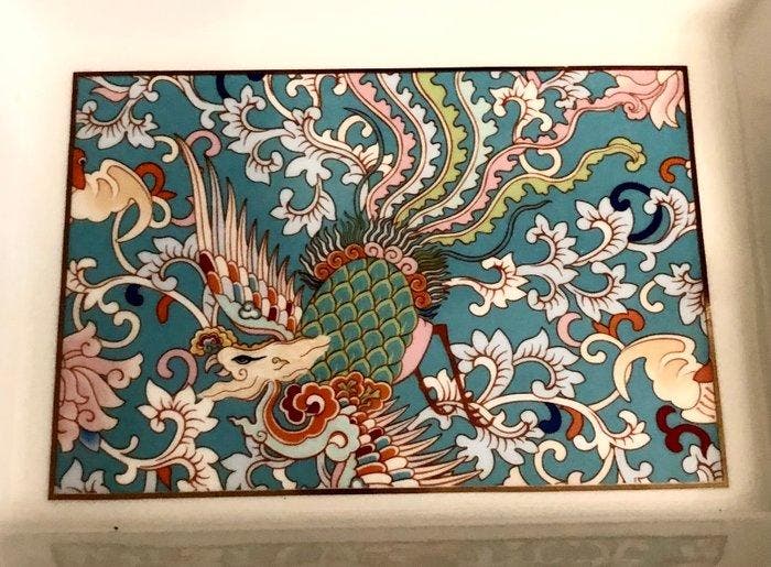 Angelo - Angelo - Asbak - A superb “ Ave Phoenix “ large, Maison & Meubles, Maison & Meubles | Autre