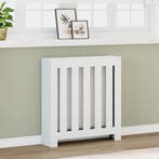 vidaXL Radiatorombouw 78x20x82 cm bewerkt hout wit, Verzenden