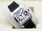 Cartier Santos Ref. W20107X7 Year 2016 (Box & Papers), Ophalen of Verzenden, Polshorloge