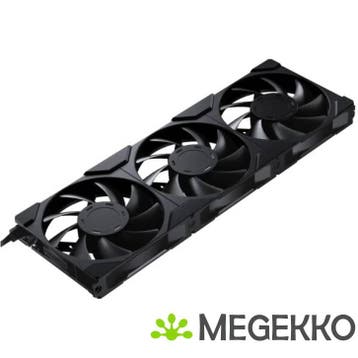 PHANTEKS M25 Gen2 PWM 3-Pack 120mm Black, Verzenden