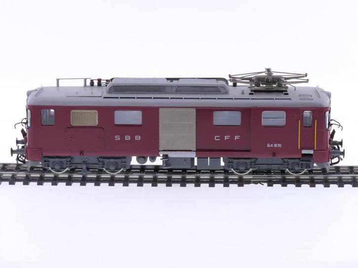 Schaal H0 Metropolitan 733B elektrische locomotief De 4/4..., Hobby en Vrije tijd, Modeltreinen | H0, Gelijkstroom, Locomotief