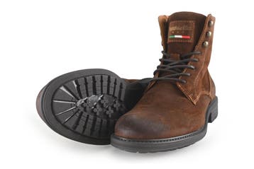 Pantofola dOro Veterboots in maat 44 Bruin, Bruin, Verzenden, Boots, Zo goed als nieuw