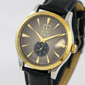 RSW - RETROGRADE DATE - RSWM111-SGL-2 - Sans prix de, Handtassen en Accessoires, Nieuw