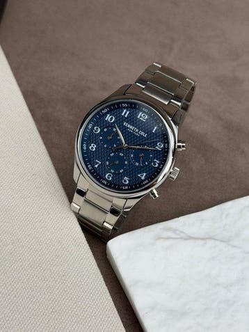 Kenneth Cole - Blue dial dress watch - Zonder minimumprijs -