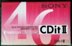 Sony, TDK - SONY CDit II 46 CHROME TDK CDing-I 90 POSITION