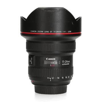 Canon 11-24mm F4.0 L EF USM - Groothoeklens, Ophalen of Verzenden, Zo goed als nieuw