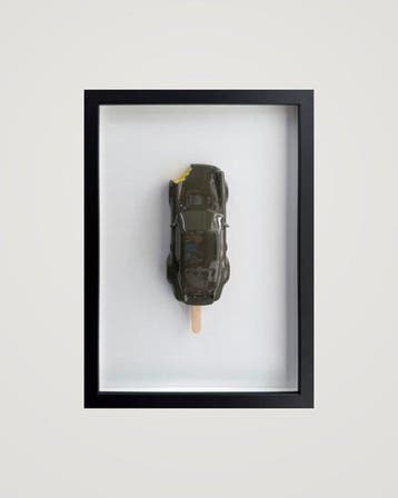 Henevor - Porsche 911 Singer Lollipop | Dark grey - yellow |