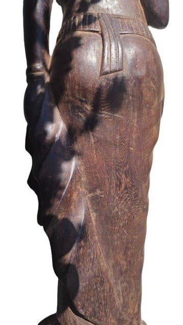 Bali girl - sculptuur - Indonesië (Zonder minimumprijs), Antiquités & Art