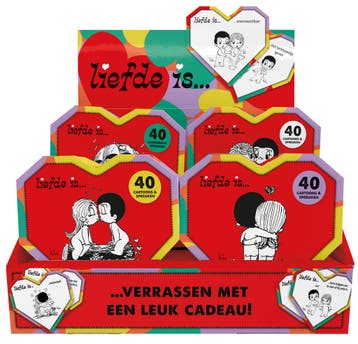 Display Liefde Is… Hartendoosjes 4 X 3 Ex. |  | Nieuw, Boeken, Verzenden, Nieuw