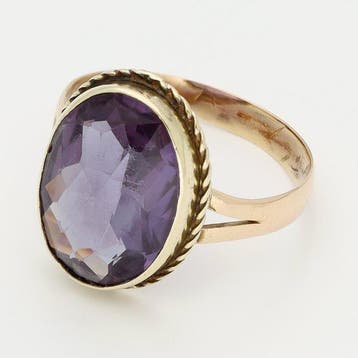 Ring - 14 karaat Geel goud, Nieuw
