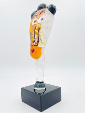 Guidotti - sculptuur, Salvador Dalì - 13.5 cm - Murano-glas