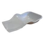 Opvangschaal Wit Hard Kunststof Groot, Verzenden, Nieuw, Hand- en Voetverzorging