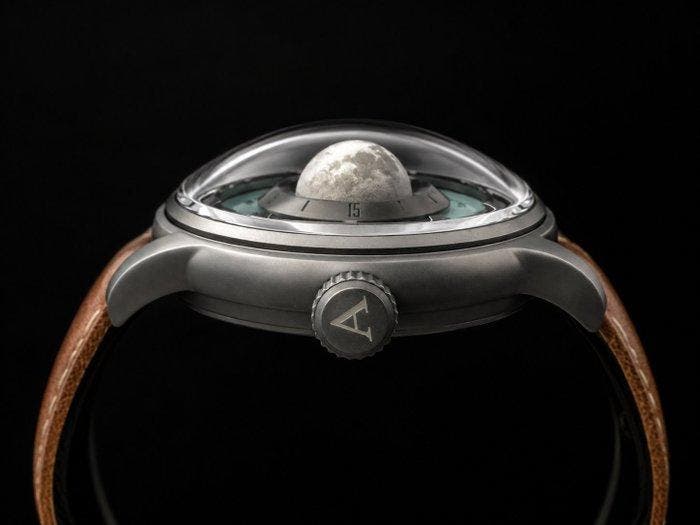 AKOR Le Locle - Automatic Moonwalker - Lunar Seconds - Homme, Handtassen en Accessoires, Horloges | Heren