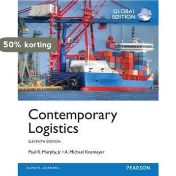 Contemporary Logistics: Global Edition 9781292004846, Verzenden, Murphy Paul