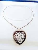 Sans prix de réserve - Collier avec pendentif Argent -, Handtassen en Accessoires, Antieke sieraden