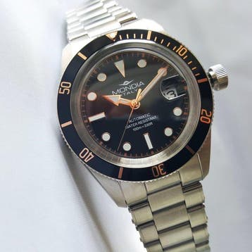Mondia - Automatic - Heritage Edition - Gold - Diver - New -, Nieuw