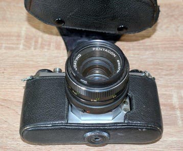 Asahi, Pentax Asahi Pentax SV met Pentacon electric 1:8/50