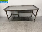 RVS Werktafel 180 x 80 x 92 cm Horeca, Ophalen of Verzenden, Nieuw in verpakking