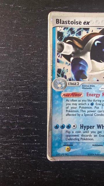 Pokémon - 1 Card - Blastoise ex 104/112 Foil - EX - EX Fire, Nieuw