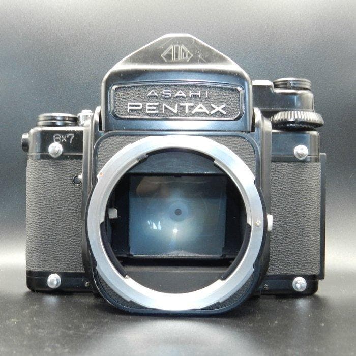 Asahi, Pentax 6x7 + Super-Multi-Coated Macro-Takumar 135mm, Audio, Tv en Foto, Fotocamera's Analoog