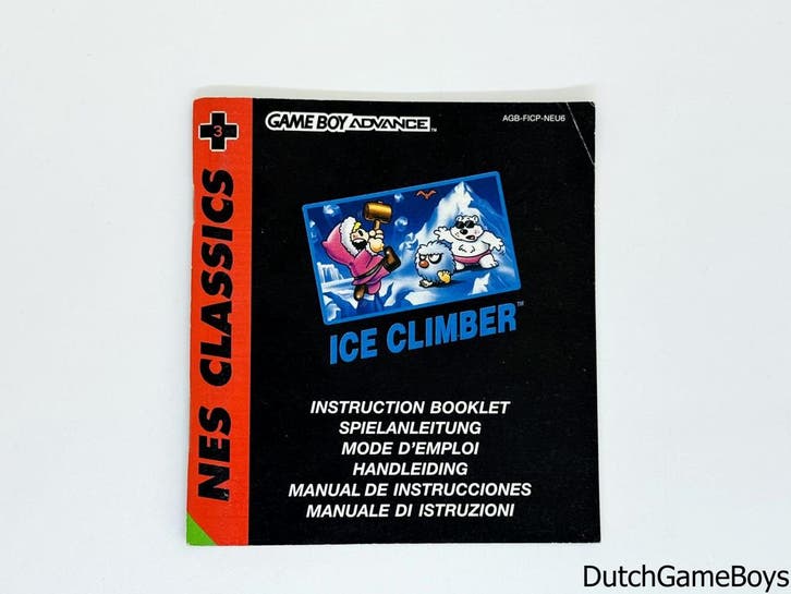 Gameboy Advance / GBA - Ice Climber - Nes Classics - NEU6 -, Games en Spelcomputers, Games | Overige, Gebruikt, Verzenden