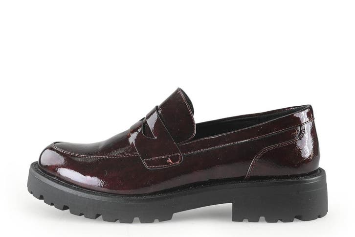 Poelman Loafers in maat 39 Rood, Kleding | Dames, Schoenen, Rood, Zo goed als nieuw, Overige typen, Verzenden