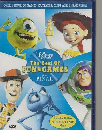 The best of Disney Pixar fun and games (dvd tweedehands, Games en Spelcomputers, Games | Nintendo Wii, Ophalen of Verzenden, Nieuw