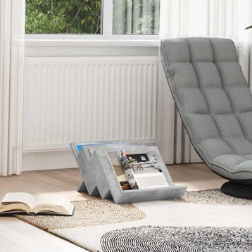 vidaXL Tijdschriftenrek Betonnen Grijs 53 x 40 x 28,5 cm, Verzenden, Nieuw