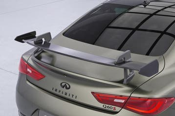 CSR achterspoiler met zwanenhals voor Infiniti Q60 / Q60S |, Verzenden, Nieuw