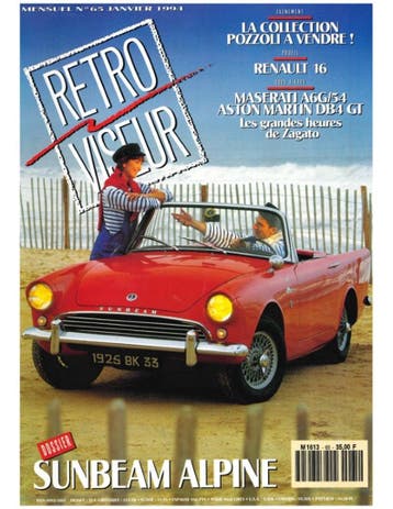 1994 RETROVISEUR MAGAZINE 65 FRANS, Ophalen of Verzenden